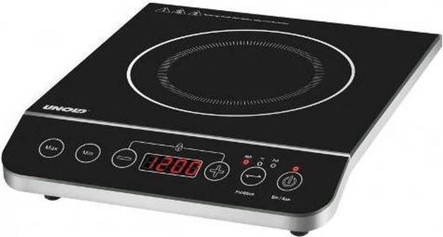 Unold Enkele inductiekookplaat 58105 Elegance tot 2.000 watt