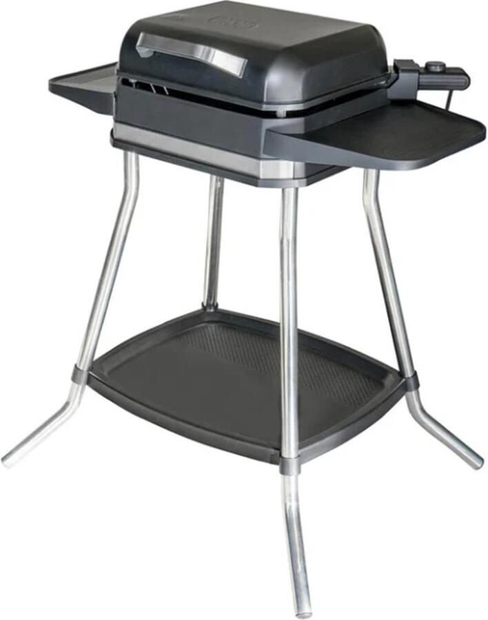 Unold Jimmy Staande grill Tafel Met windbescherming Oververhittingsbeveiliging Controlelampje Traploze temperatuurre