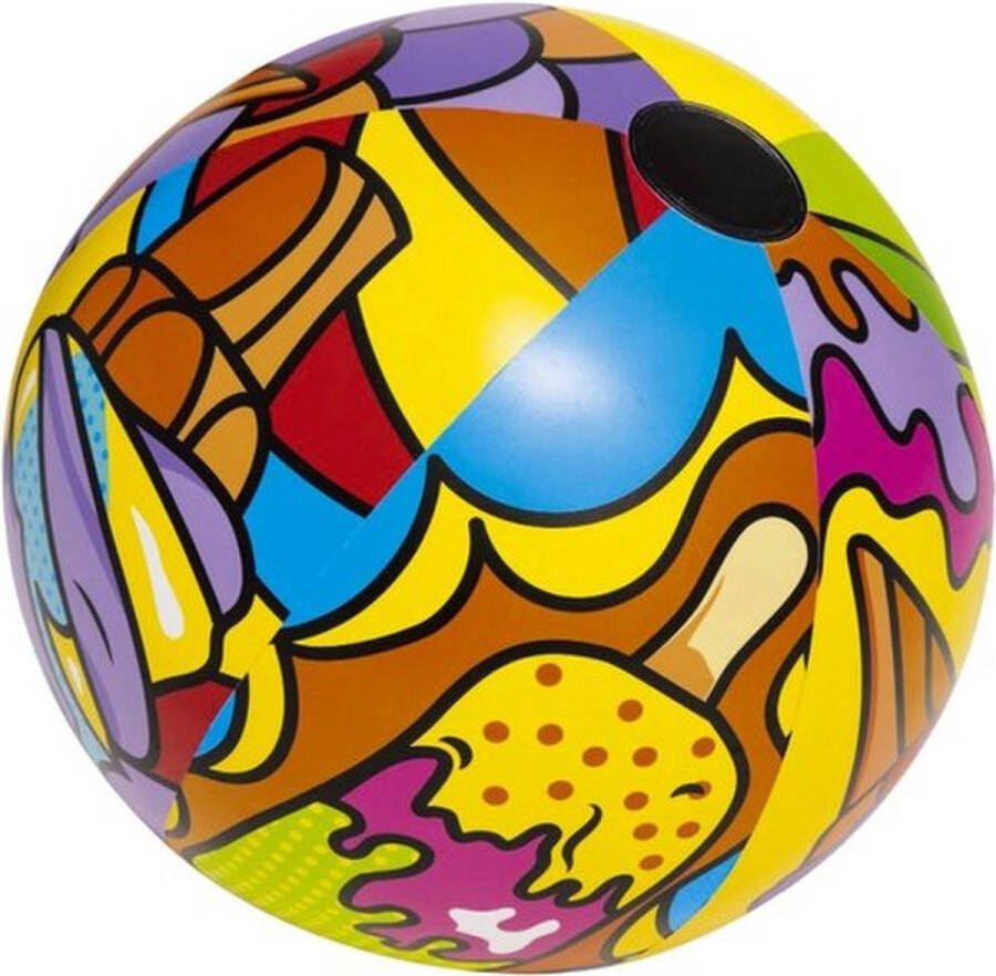 Merklose- Opblaasbare Strandbal Beach Ball Veelkleurig 91 cm