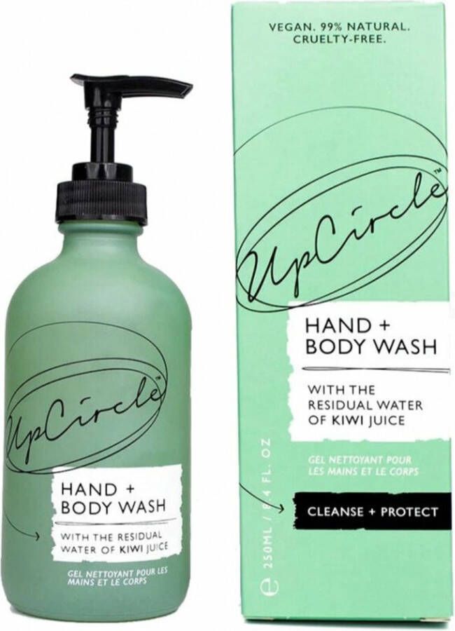 UpCircle Hand & Body Wash Met Kiwi Water 250 ml