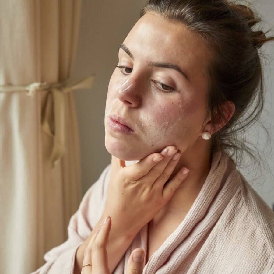 UpCircle Moisturizer Arganpoeder Vitamine E & Aloë Vera Veganistisch Stralende huid Gezichtscrème