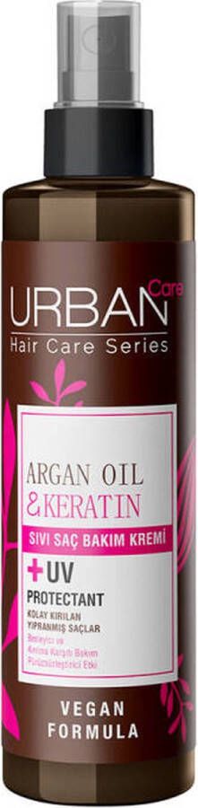 Urban Care Argan Oil & Keratin Leave In Conditioner Spray 200ML