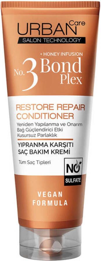 Urban Care No:3 Bond Plex Restore Repair Conditioner 250ML