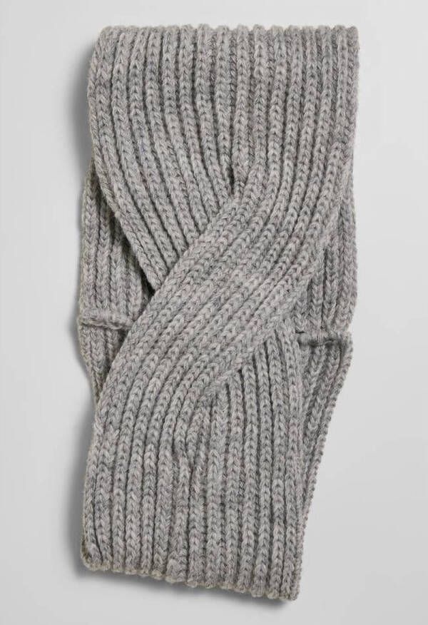 Urban classics Knitted Haarband Grijs