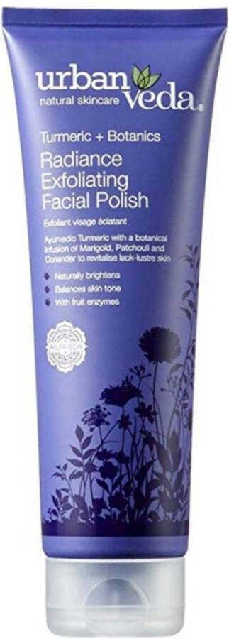 URBAN VEDA Radiance Exfoliating Face Scrub Vegan Droge Huid