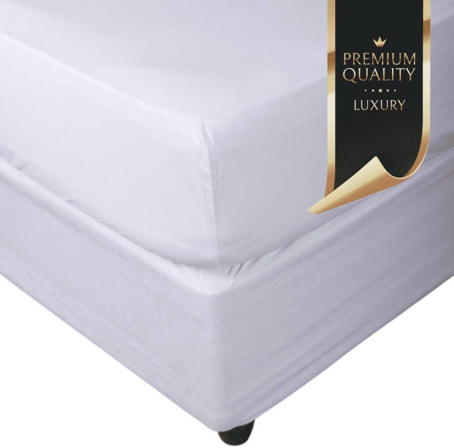 Urifoon Anti-Allergie Hoeslaken 100x200cm – Huidvriendelijk en Ademend – 100% Katoen Zacht en Waterdicht – Beschermer tegen Huisstofmijt Bedplassen en Incontinentie – 1-persoonsbed