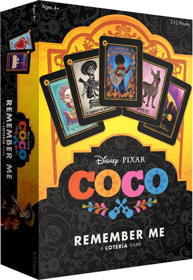 Usaopoly Coco: Remember Me Disney Pixar A Lotería Game Bingo spel Kaartspel Party spel Gezelschapsspel Engelstalig