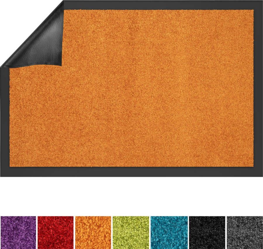 Use & wash Deurmat Use&Wash Droogloopmat Oranje 120 x 300 cm