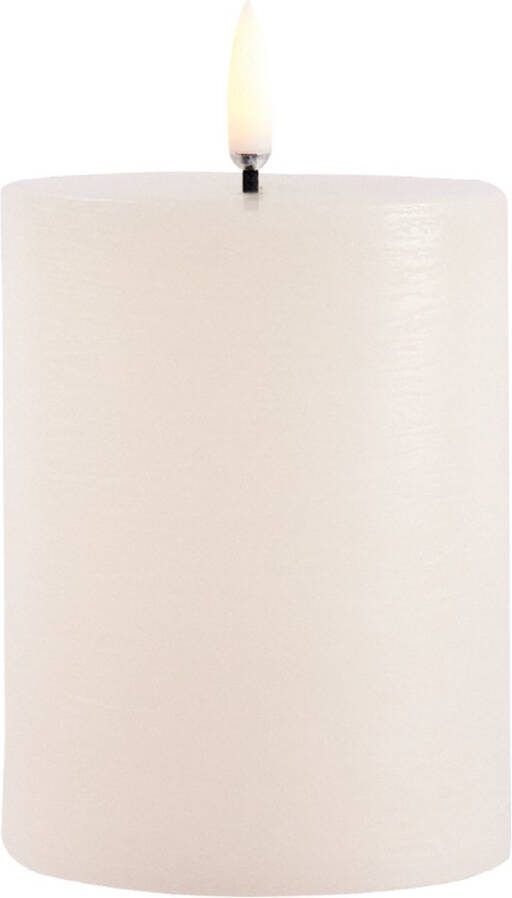 Uyuni Led Rustieke Kaars Vanille 7 8x10cm
