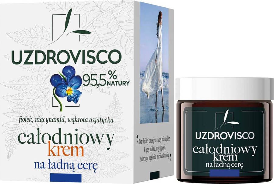 UZDROVISCO Violette dagcrème voor een mooie teint 50ml