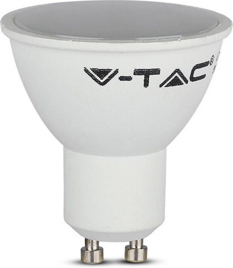 V-tac GU10 LED Spot- 4.5 Watt 400 Lumen 4000K Neutraal wit licht Vervangt 35 Watt GU10 Spotlight