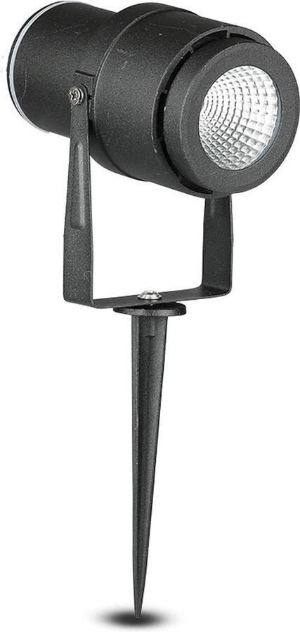 V-tac VT-857-B Tuinspikes Buitenverlichting IP65 Zwart 12W 720 Lumen Groen