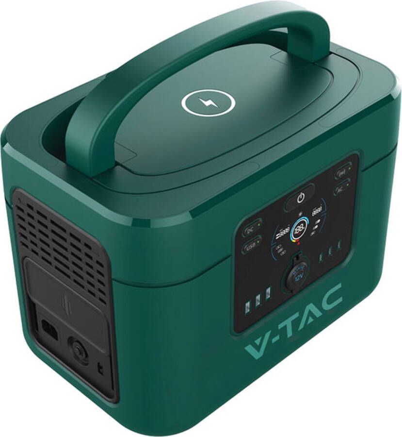 V-tac VT-1001 Power station 1000W draagbare en oplaadbare generator 22 4V 46.9Ah LiFePO4 batterij