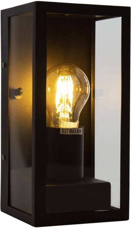 V-Tac VT-837 Wandlamp 1 Lichts Aluminium zwart IP44