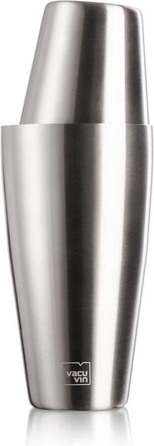 VacuVin Vacu Vin Tin on Tin Boston Cocktail Shaker Stainless Steel 700 500 ml