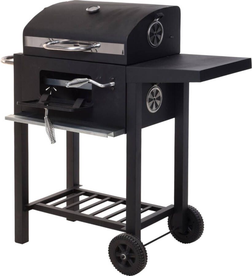 Vaggan Luxe Houtskool Barbecue Grilloppervlak (lxb) 44 X 32 Cm Staal Matzwart