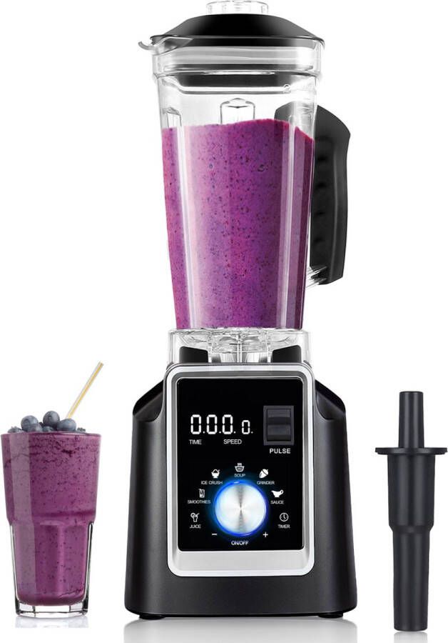 VAIVE Pro+ Power Blender 2L 2200W 9 Snelheden Perfect voor Smoothies & IJscrushen