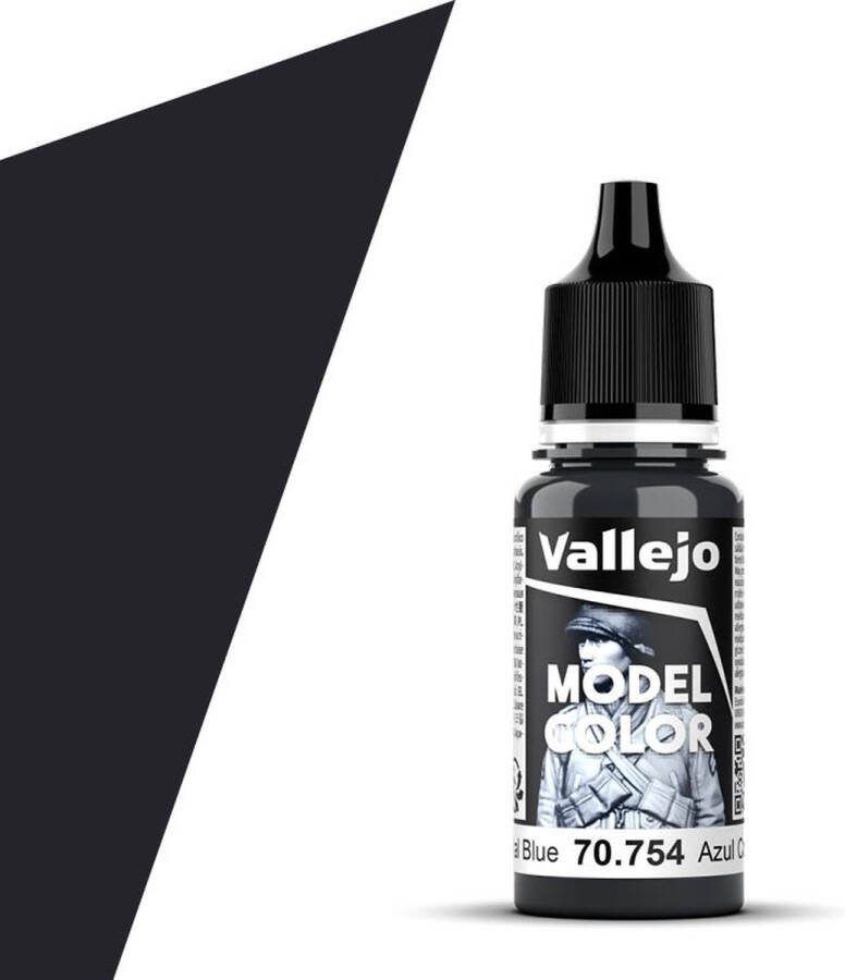 Vallejo 70754 Model Color Continental Blue Acryl 18ml Verf flesje