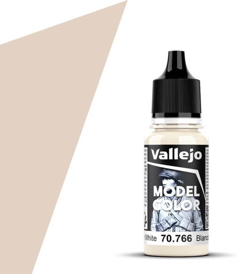 Vallejo 70766 Model Color Cream White Acryl 18ml Verf flesje