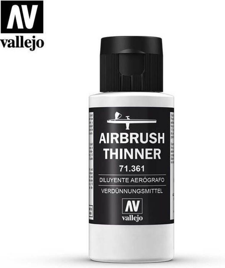 Vallejo 71361 Airbrush Thinner (60 ml) Verdunner