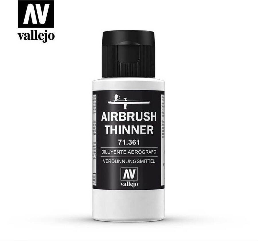 Vallejo 71361 Airbrush Thinner (60 ml) Verdunner