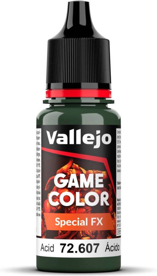 Vallejo 72607 Special Fx Acid Acryl 18ml Verf flesje
