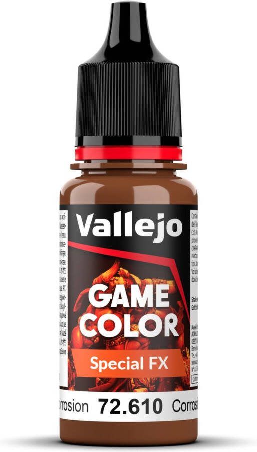 Vallejo 72610 Special Fx Galvanic Corrosion Acryl 18ml Verf flesje