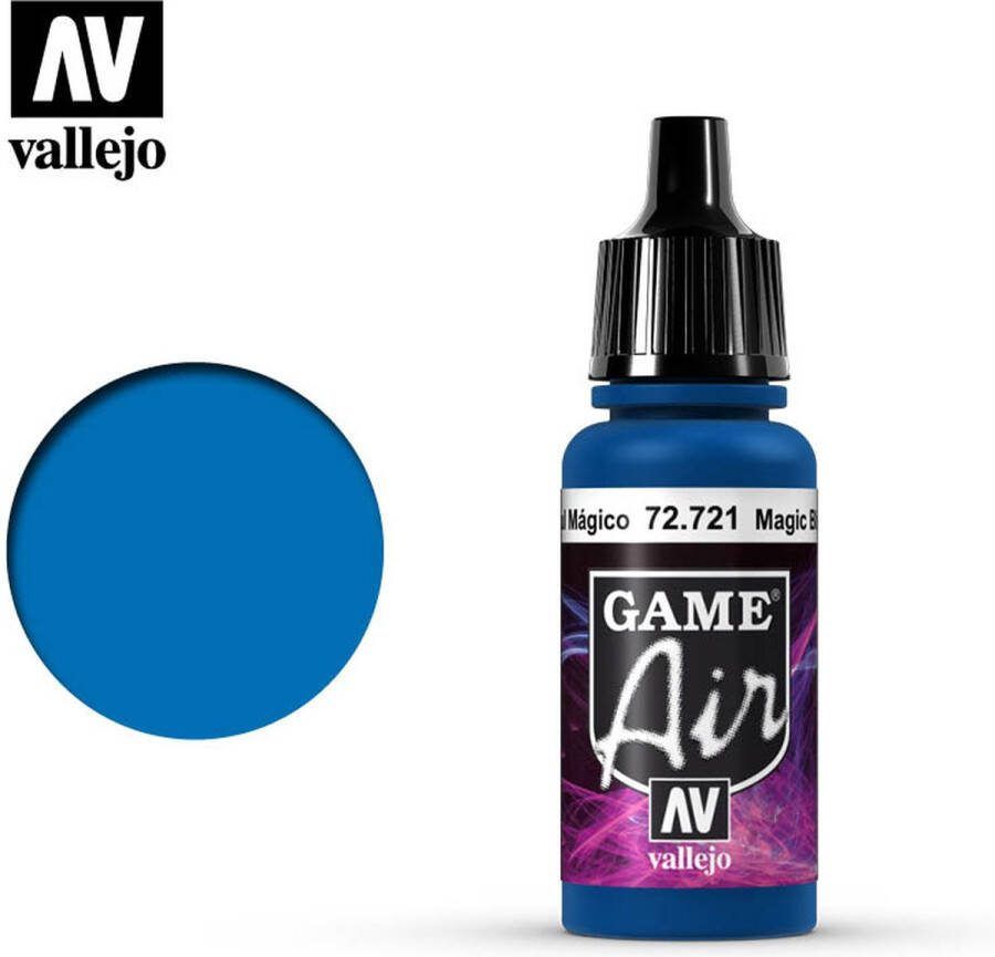 Vallejo 72.721 acrielverf Blauw Fles 17 ml