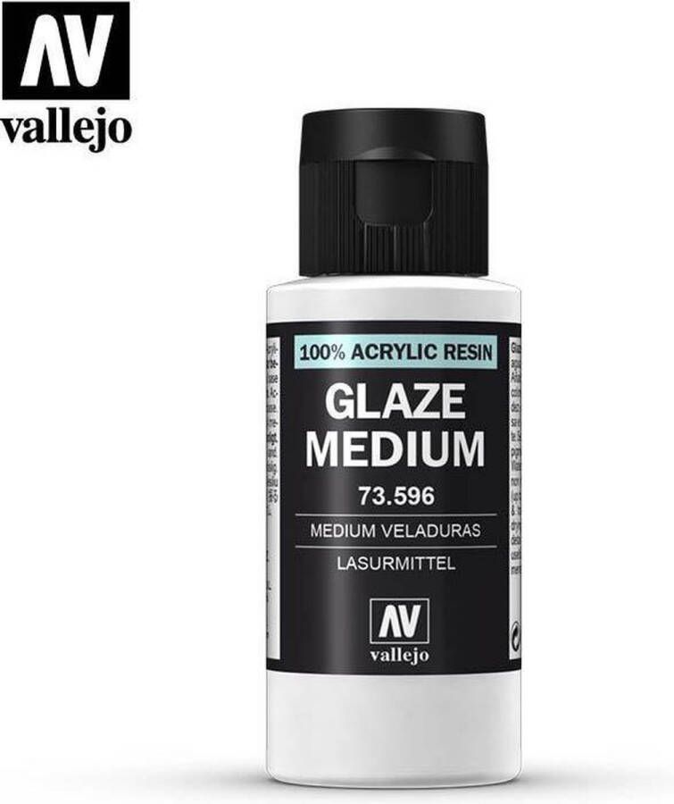 Vallejo 73596 Glaze Medium Acryl (60 ml) Verdunner