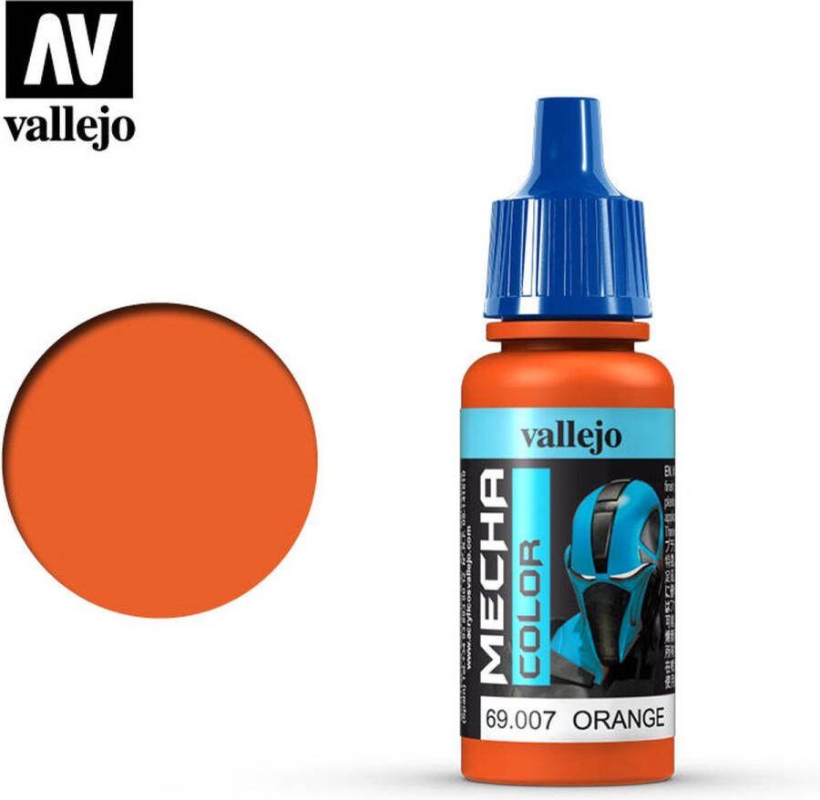Vallejo GUNDAM Verf MECHA Kleurnummer 69007 Orange
