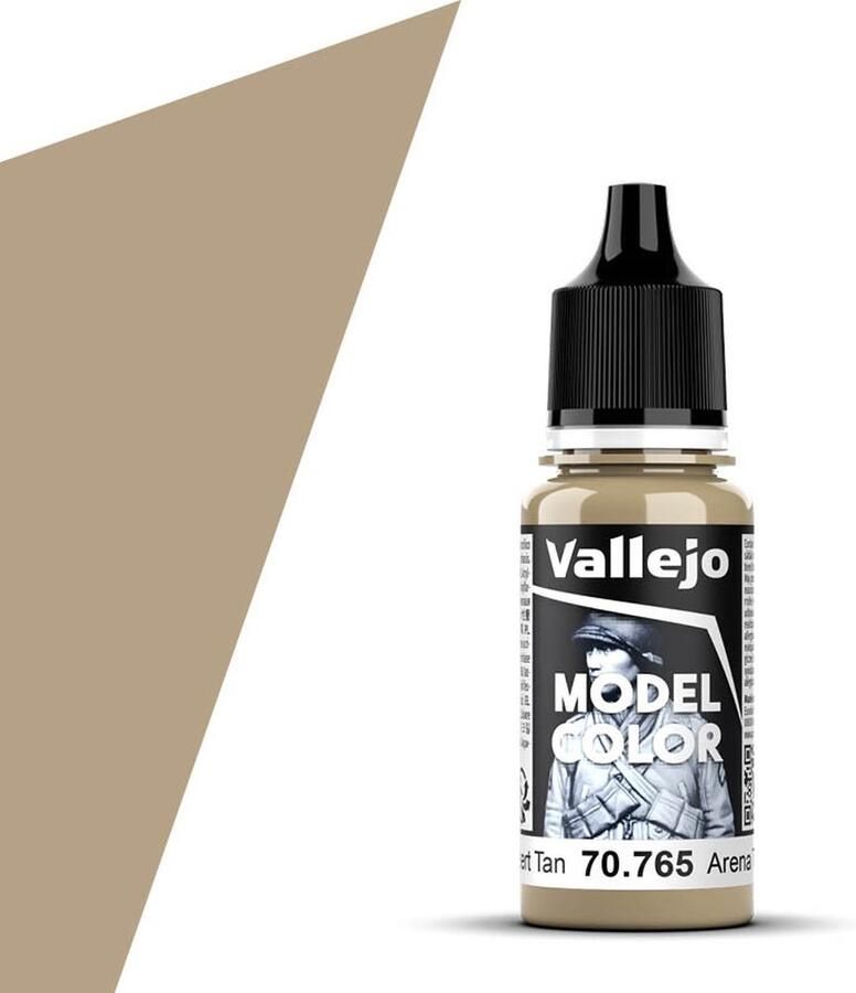 Vallejo 70765 Model Color Desert Tan Acryl 18ml Verf flesje