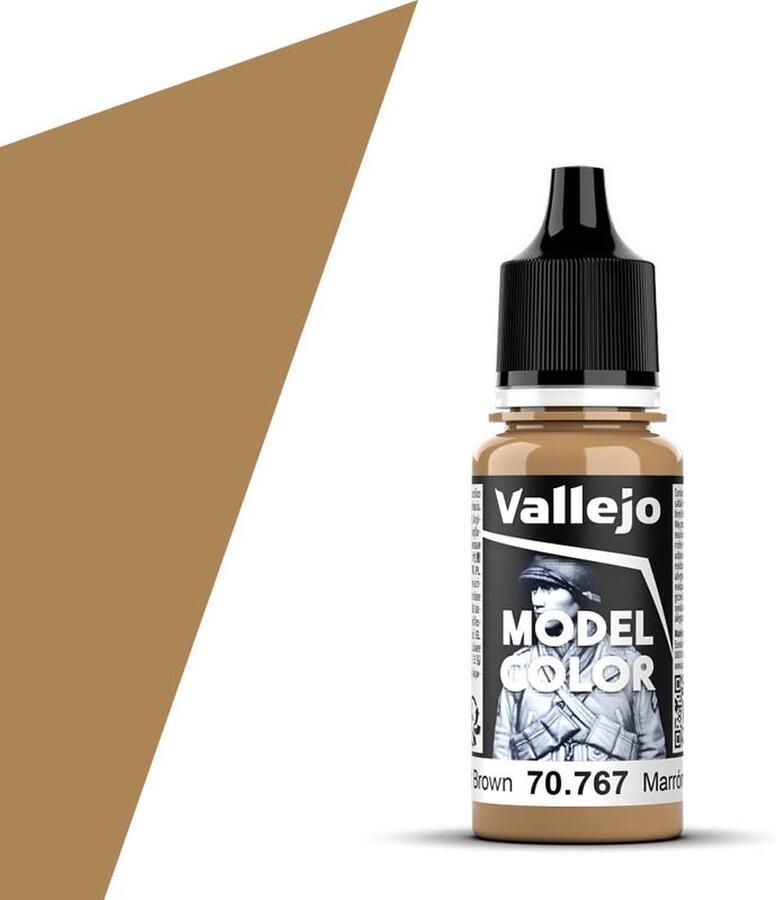 Vallejo 70767 Model Color Desert Brown Acryl 18ml Verf flesje