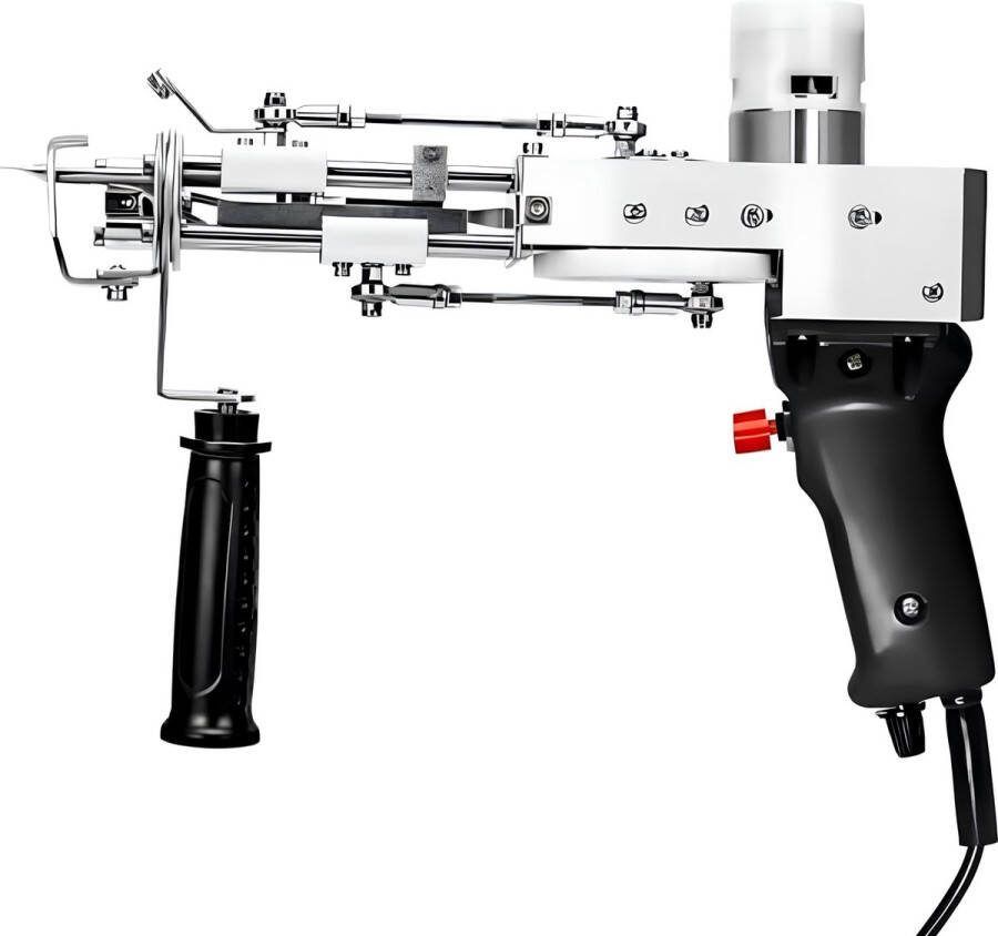 Valuxe Tufting Gun Cut & Loop Pile Tuften Machine AK-BASIC Tuftgun voor Rug Tufting Tuftpistool Starter Kit met Machine Tools Zwart