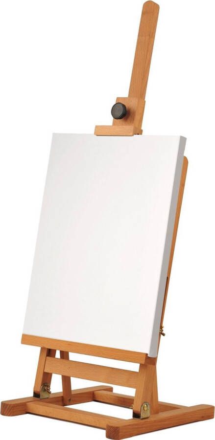 Van Beek Art Supplies Van Beek Florida Tafelezel Ezel voor op Bureau of Eettafel voor Doeken van Maximaal 61 cm Hoog Stevige Schildersezel voor Jong en Oud Voordelige Tafelezel van Premium Kwaliteit