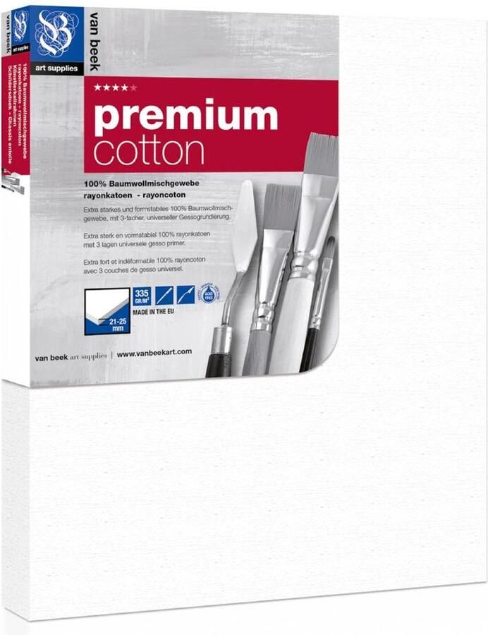 Van Beek Premium Katoen Schildersdoek 20X80Cm Per Stuk