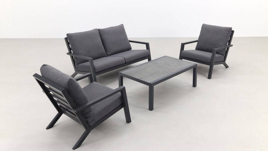 Van der Garde Tuinmeubelen VDG Atlanta stoel-bank loungeset 4-delig