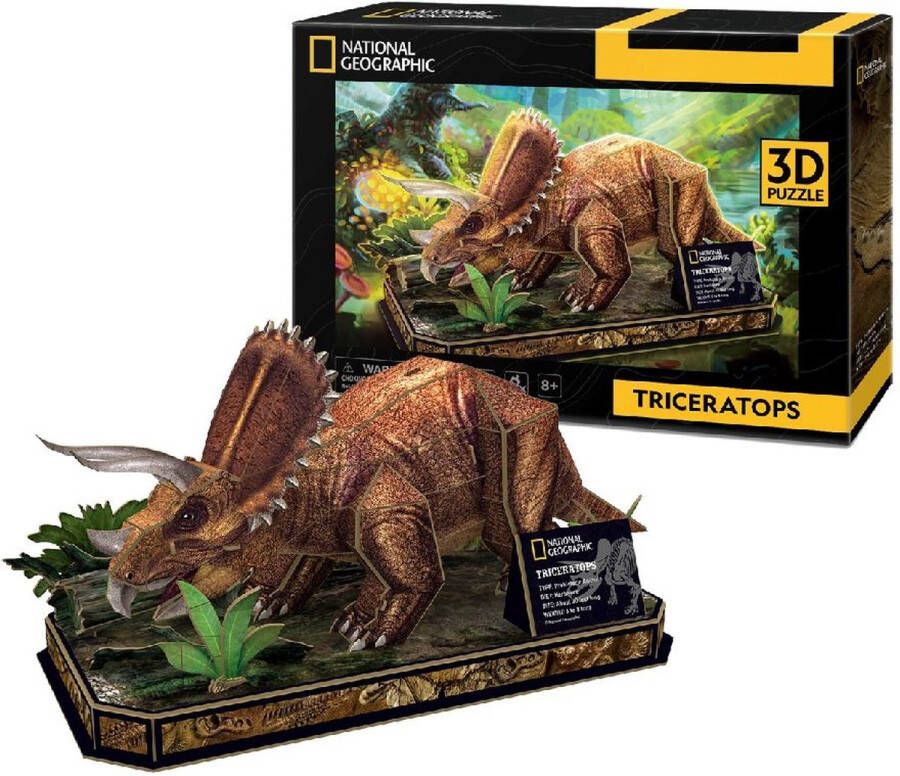 National Geographic 3D Puzzel Triceratops