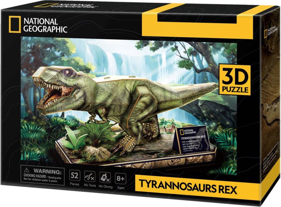 National Geographic 3D Puzzel Tyrannosaurus Rex