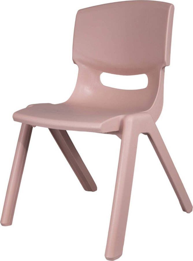 Van der Meulen Kinderstoeltje Plastic Pastel Roze