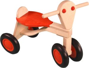 Van Dijk Toys Van Dijk Loopfiets Berken Oranje