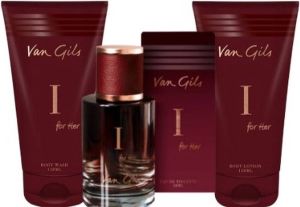 Van Gils I For Her Eau de Toilette 50ml & Body Wash & Lotion Cadauset