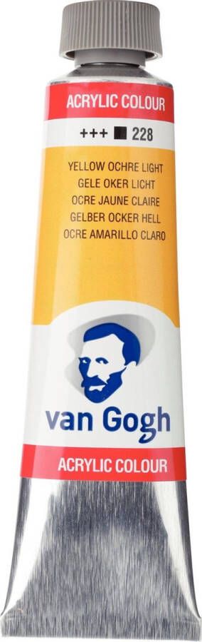 Van Gogh Acrylverf 228 Gele Oker Licht 40 ml