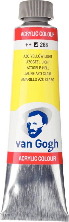 Van Gogh Acrylverf 268 Azogeel Licht 40 ml