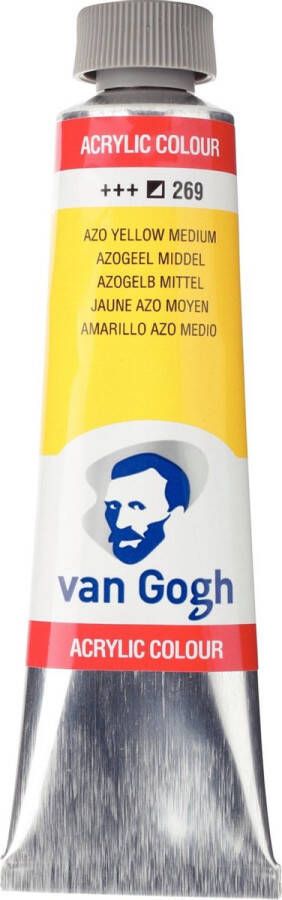 Van Gogh Acrylverf 269 Azogeel Midden 40 ml