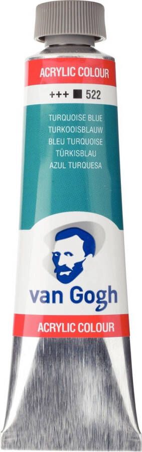 Van Gogh Acrylverf 522 Turkooisblauw 40 ml