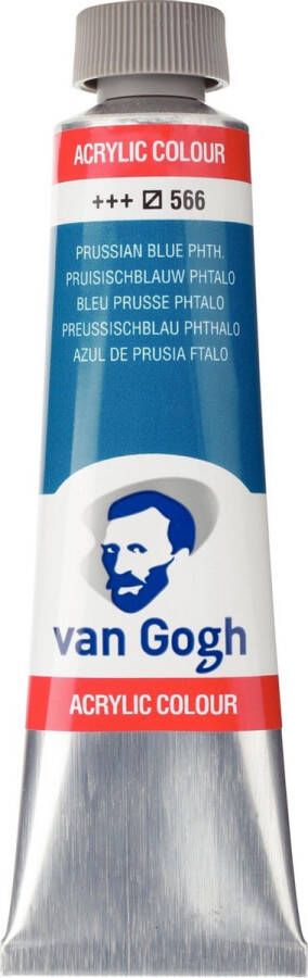 Van Gogh Acrylverf 566 Prusischlauw Phtalo 40 ml