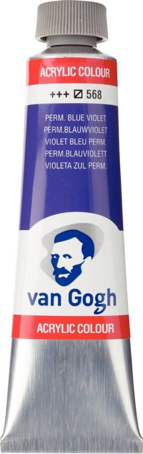Van Gogh Acrylverf 568 Permanent Blauwviolet 40 ml
