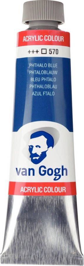 Van Gogh Acrylverf 570 Phtaloblauw 40 ml