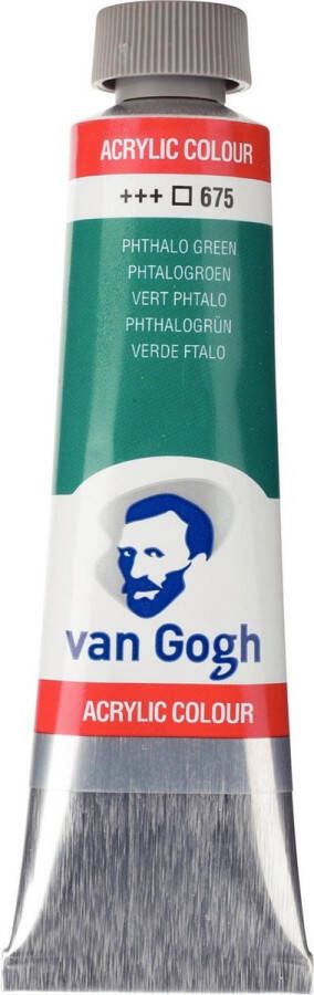 Van Gogh Acrylverf 675 Phtalogroen 40 ml