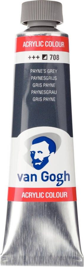 Van Gogh Acrylverf 708 Paynesgrijs 40 ml